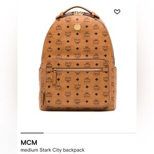 MCM-medium Stark City backpack